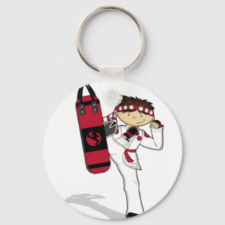 Karate Boy Schlüsselanhänger