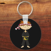 Karate Boy Schlüsselanhänger (Vorderseite)