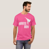 Karate Boy Shirt Niedliche Kampfkunst Geschenk (Vorne ganz)