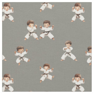 Karate-Boys Kinder Sport Hobby Stoff