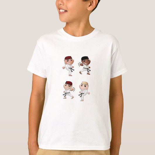 Karate Boys T - Shirt (Vorderseite)