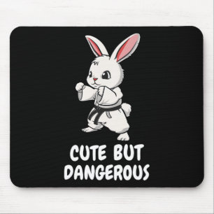 Karate Bunny Niedlich, aber gefährlich lustige Kam Mousepad