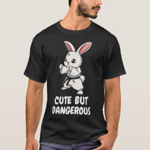 Karate Bunny Niedlich, aber gefährlich lustige Kam T-Shirt