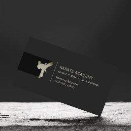 Karate Business Card Visitenkarte