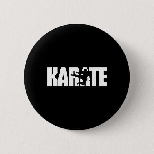 Karate Button (Vorderseite)