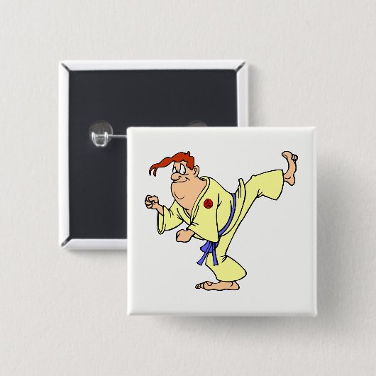 Karate Button (Vorne & Hinten)