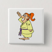 Karate Button (Vorderseite)