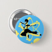Karate Button (Vorne & Hinten)