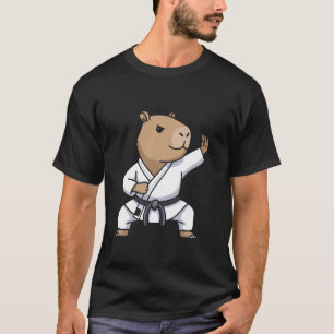 Karate Capybara Kampfsportkunst Lustig Für Kinder T-Shirt