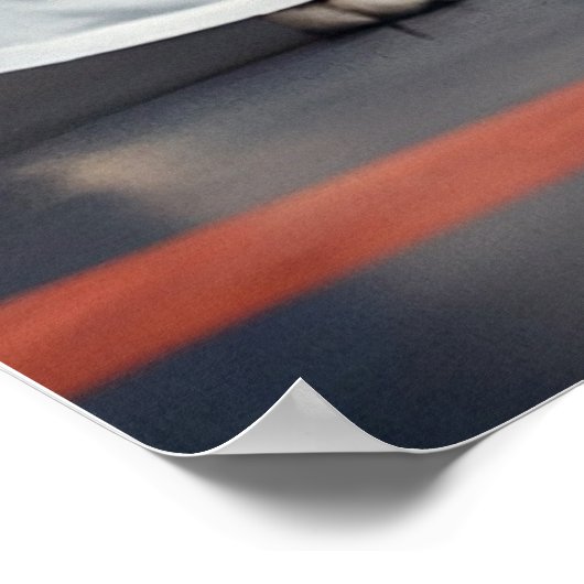 Karate Cat 82 Poster (Ecke)