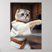 Karate Cat 90 Poster (Vorne)
