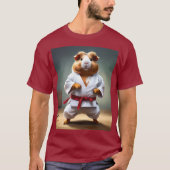 **"Karate Champion: The Fearless Guinea Pig"** T-Shirt (Vorderseite)