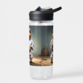 **"Karate Champion: The Fearless Guinea Pig"** Trinkflasche (Links)