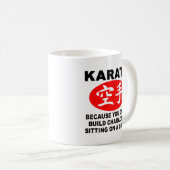 Karate-Charakter Kaffeetasse (VorderseiteRechts)