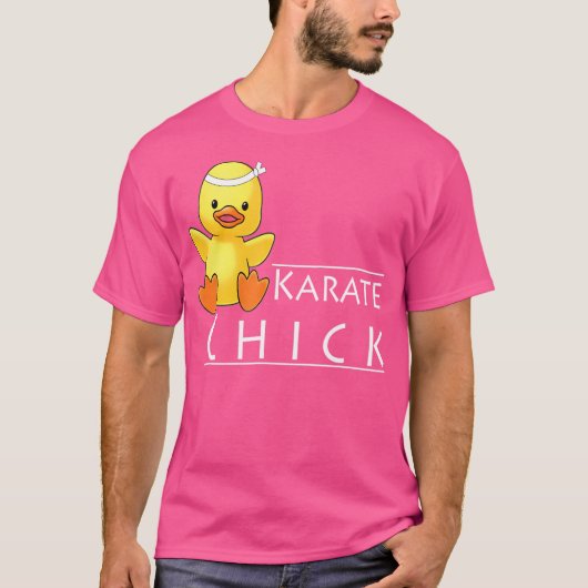Karate Chick - Funny Karate Shirt (Vorderseite)