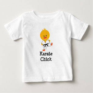 Karate Chick Long Sleeve Säugling T - Shirt