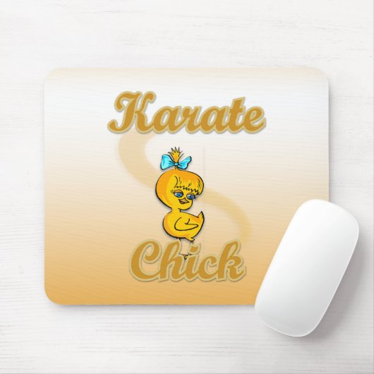 Karate Chick Mousepad (Mit Mouse)