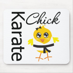 Karate Chick Mousepad
