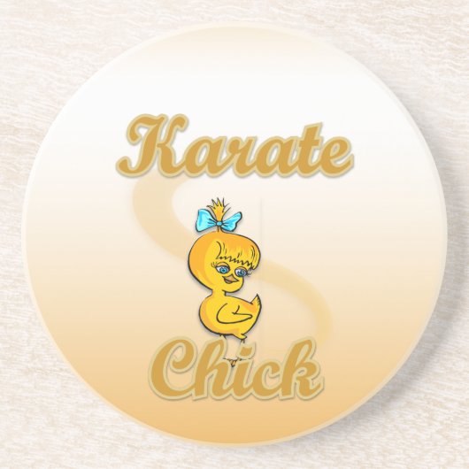 Karate Chick Untersetzer (Vorne)