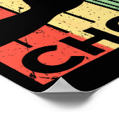 Karate Chop Vintage Poster (Ecke)