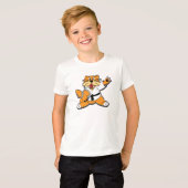 Karate Chopping Cat T-Shirt (Vorne ganz)