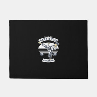 karaté club adrénaline fußmatte