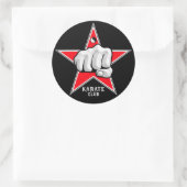 Karate Club Sticker (Tasche)