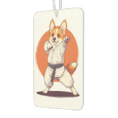 Karate Corgi � Kampfsport Hund Autolufterfrischer (Links)
