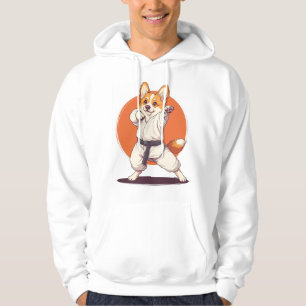 Karate Corgi � Kampfsport Hund Hoodie