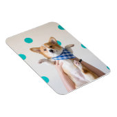 Karate-Corgi-Magnet Magnet (Rechte Seite)