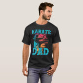 Karate Dad Best Daddy Ever MMA Martial Artist Fath T-Shirt (Vorne ganz)