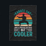 Karate Dad Fleecedecke<br><div class="desc">Karate Dad</div>