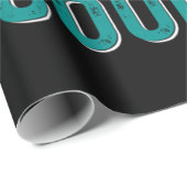 Karate Dad Geschenkpapier (Rolleneckpunkt)