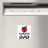 Karate Dad Kampfsport  Magnet (In Situ (Geschirrspüler))