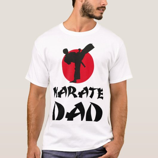 Karate Dad Kampfsport T-Shirt (Vorderseite)