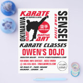 Karate Design, Karate Class Advertising Flyer (Einzeln)