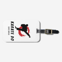 Karate Do Luggage Tag Martial Arts Travel Gift