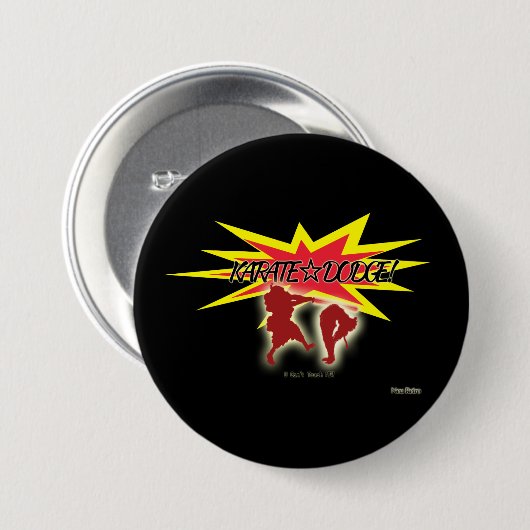 KARATE☆DODGE! BUTTON (Vorne & Hinten)