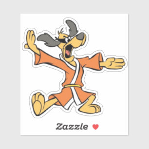 Karate Dog Aufkleber