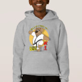 Karate Dog | Kids Hoodie (Vorderseite)