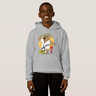 Karate Dog Kids Hoodie