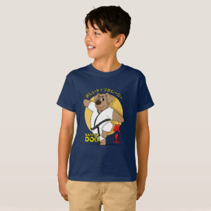Karate Dog Kinder T-Shirt