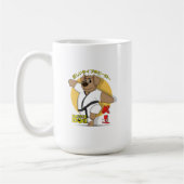 Karate Dog | Klassische Tasse #15 (Links)