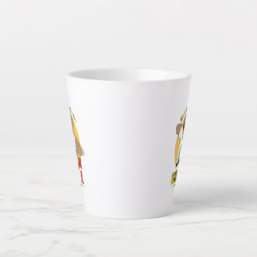 Karate Dog | Letzte Tasse (Vorderseite)