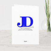 Karate-Drache-grüner Gurt-Werbeaktion-Gruß-Karte Karte (Rückseite)