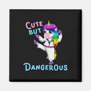 Karate Einhorn Kickboxen Martial Arts Jiu Jitsu F Magnet