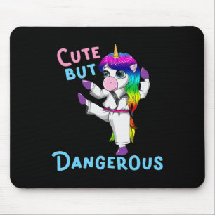 Karate Einhorn Kickboxen Martial Arts Jiu Jitsu F Mousepad