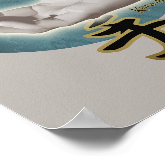 Karate Empty Hand Poster (Ecke)