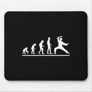 Karate-Evolution Karate-Hieb Männer Lustiger Karat Mousepad