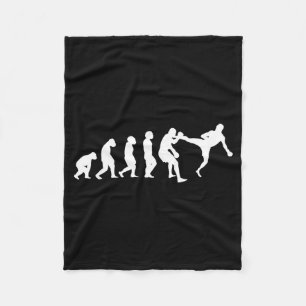 Karate Evolution Taekwondo Ju-Jutsu Kung-Fu Karate Fleecedecke